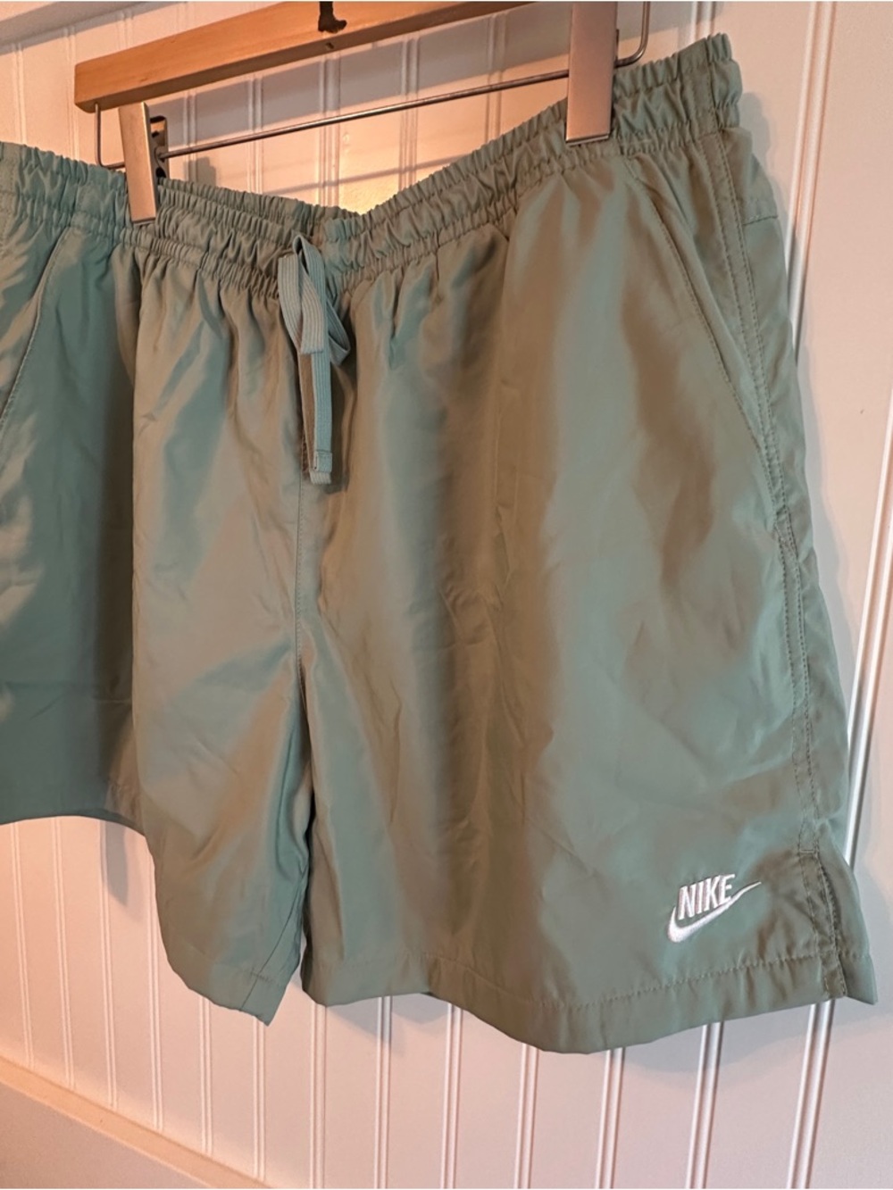 Nike Men’s Sage Green Athletic Shorts